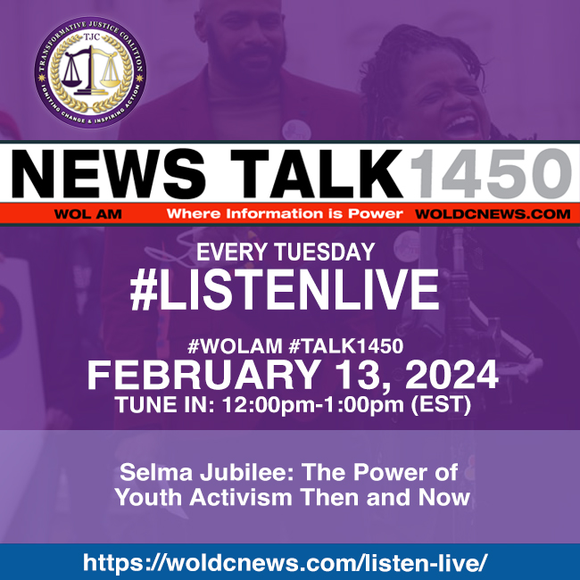 #TalkRadio – February 13: Selma Jubilee: The Power of Youth Activism Then and Now